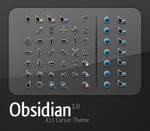 Obsidian Cursor set