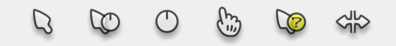 Comix Cursors White by teft