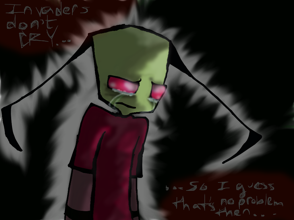 Invaders Crying if invaders dont cry by exileinvadercat on DeviantArt
