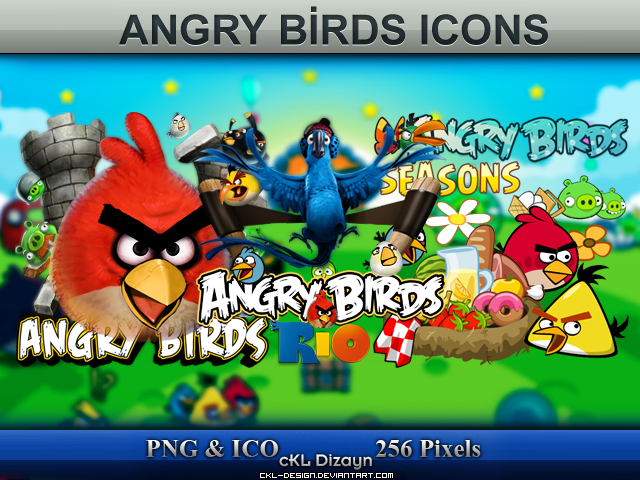 Angry Birds Series Icon Pack