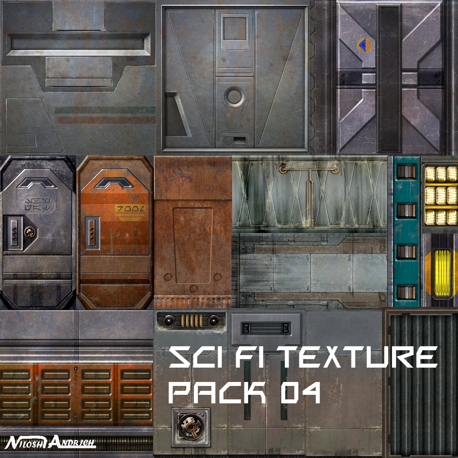 Sci fi Texure pack 04