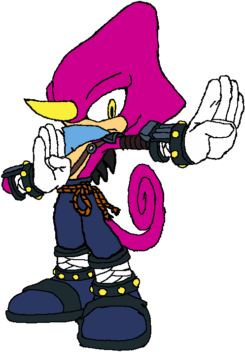 Espio The Chameleon Redesigned by XaviorTheLycan on DeviantArt