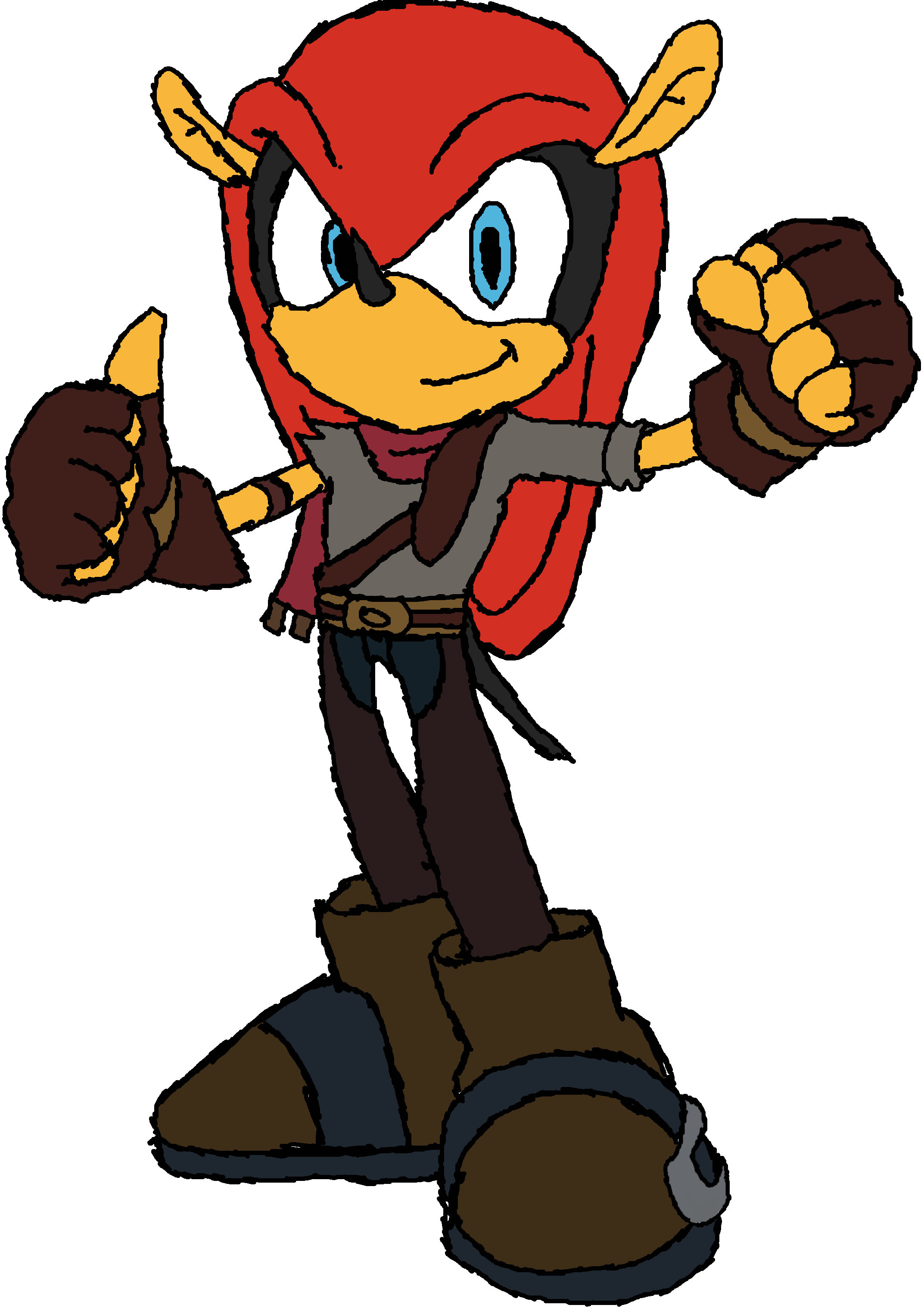 Mighty the Armadillo by INUXI on DeviantArt