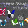 butterfly Social Bookmark icon