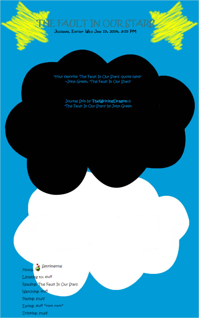 Journal Skin - The Fault In Our Stars - Free