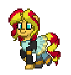 Pony Town : Sunset Shimmer - Gif