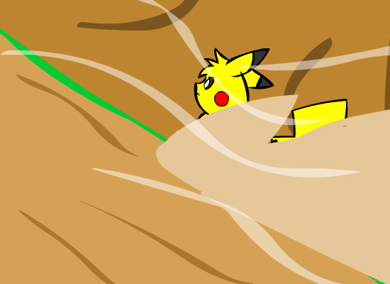 FLASH Running Pikacshu