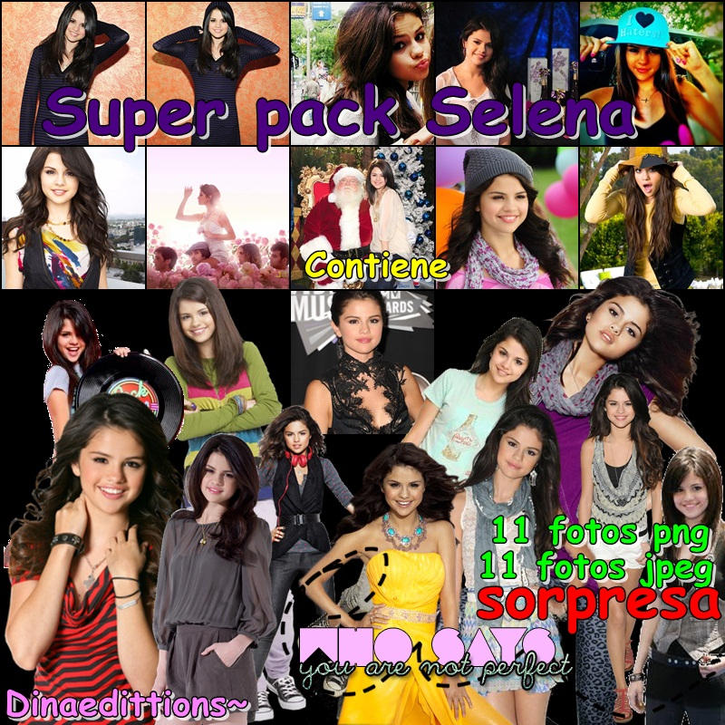 selena gomez mega pack by dinaedittions on DeviantArt
