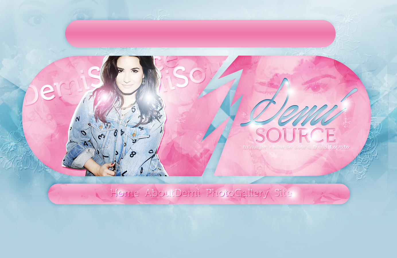 Demi Lovato Header PSD