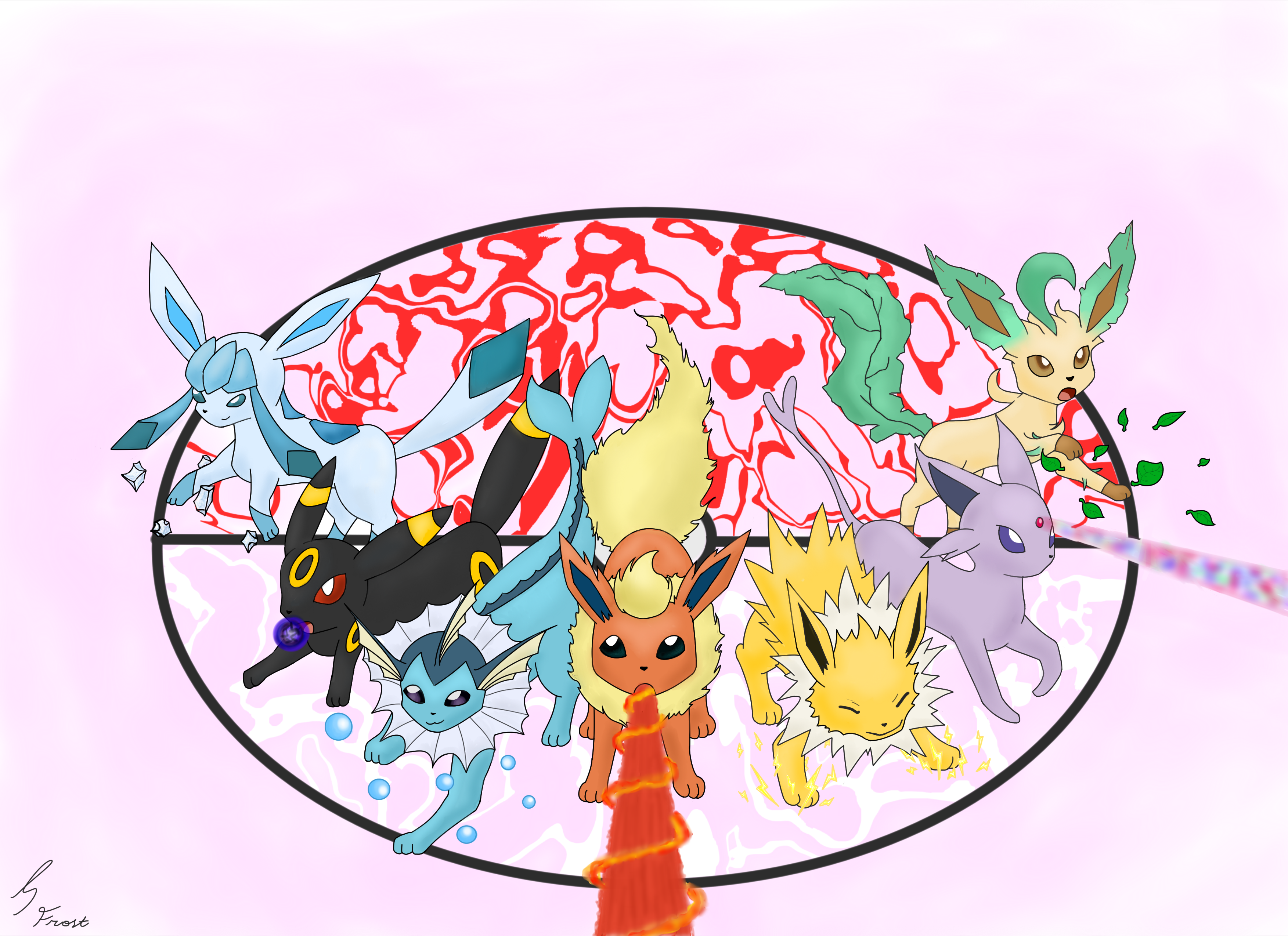 Eeveelutions, go!