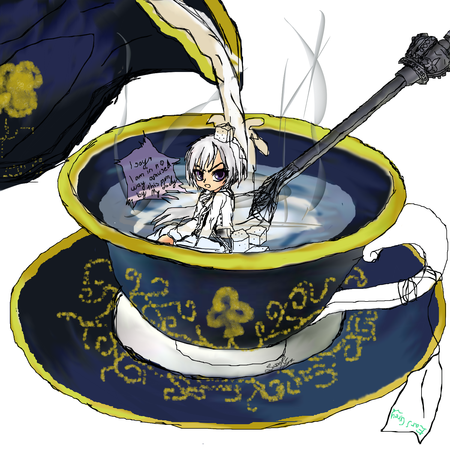 Earl Grey Anime Tea - Cheeby Tea