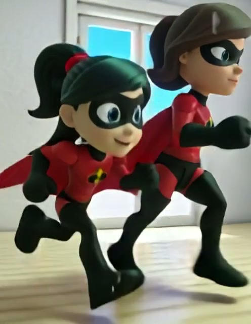 Violet and her mother, Elastigirl by ShinRiderNumber2 on DeviantArt