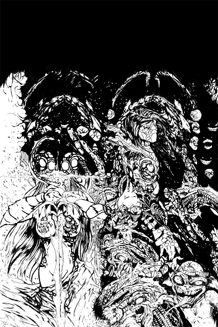 Darkness Line Art 2 by JwichmanN on DeviantArt