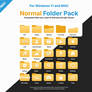 FREE Windows 11 / MAC Normal Folder Icon Pack!