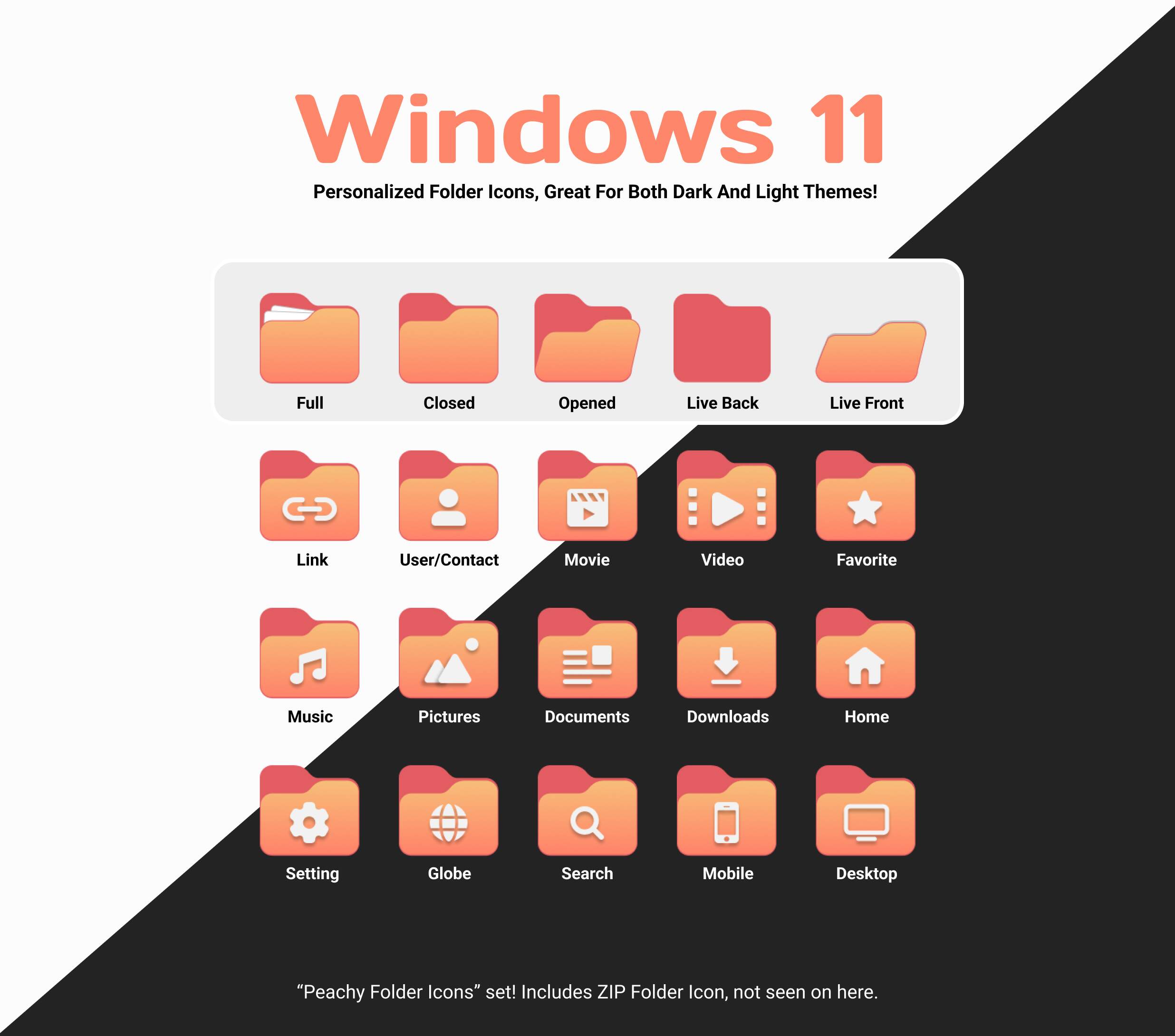 Free Windows 11 Peachy Theme Icons by SapphireBlueDesigns on DeviantArt