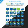 FREE Windows 11 / MAC Folder Green BK Pack Icons!