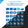 FREE Windows 11 / MAC Light BlueFolder Pack Icons!