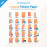 FREE Windows 10 Peach Folder Icon Pack!