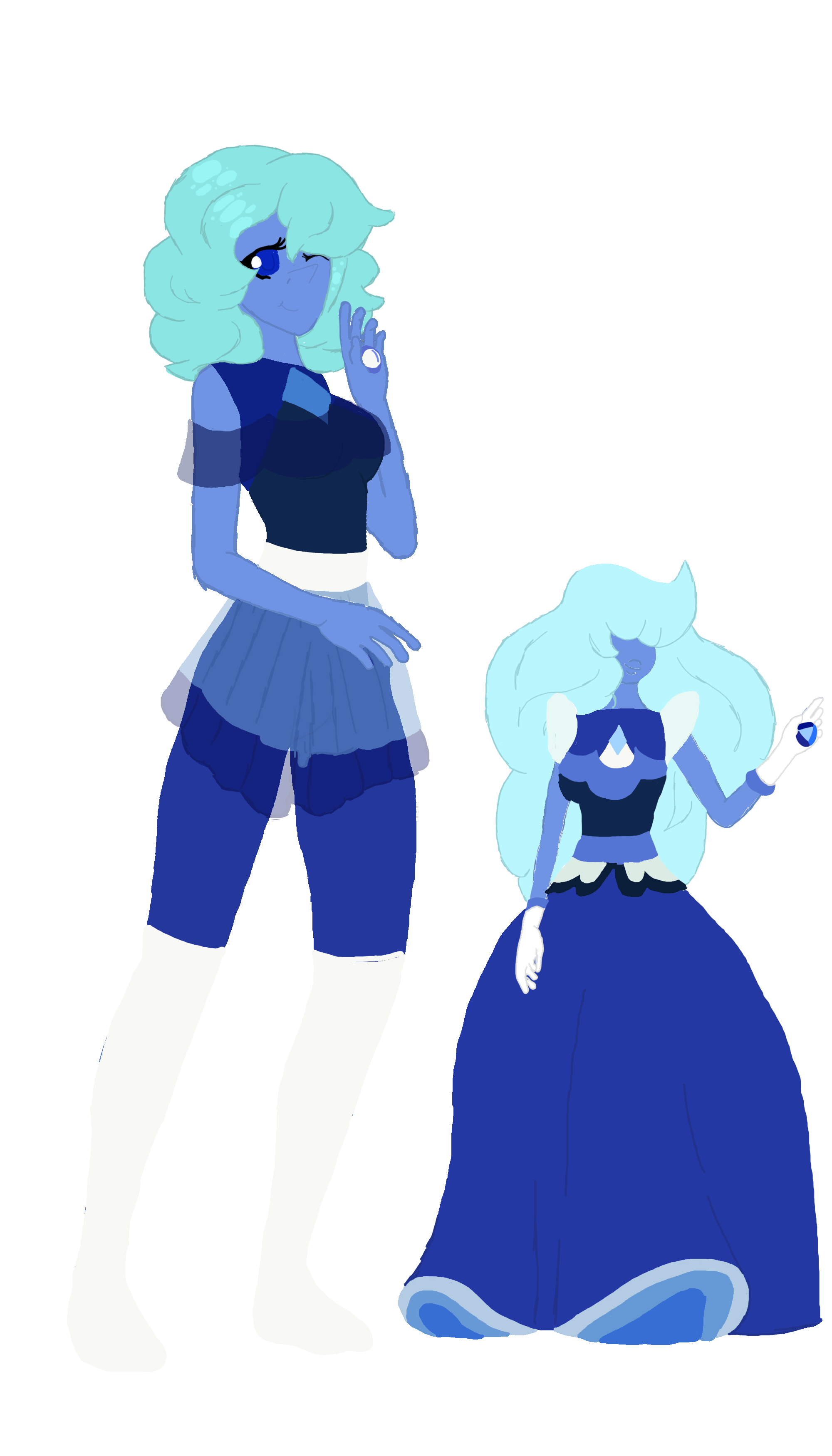 Sapphy + Her Pearl