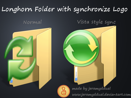 LH folder w synchronize Logo