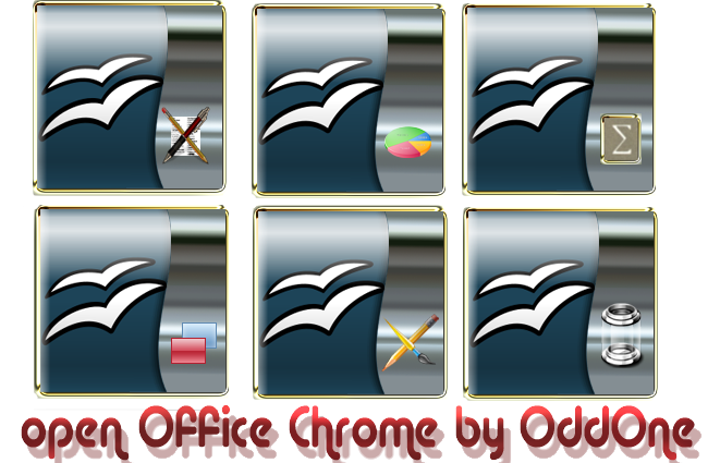 Open office Icon Set