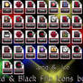 File Icons Red-Black Theme