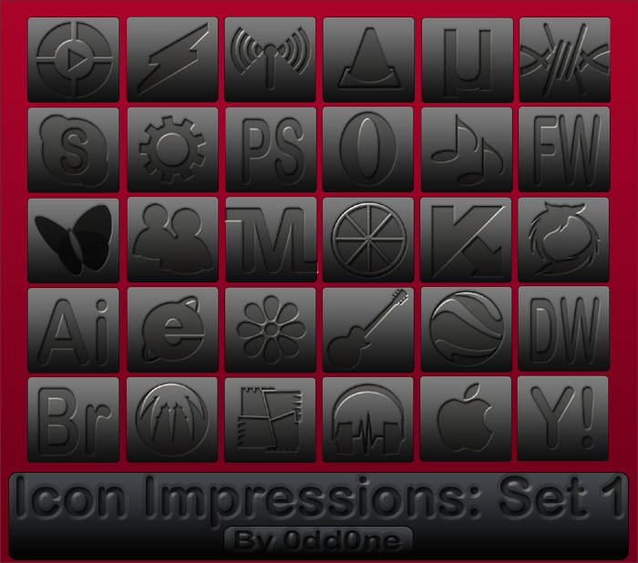 Icon Impressions Set 1