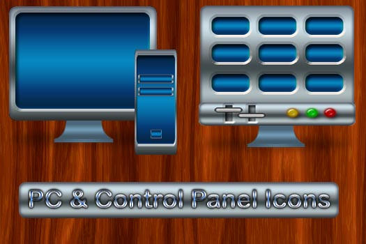 Control Panel and PC Icons by 0dd0ne on DeviantArt