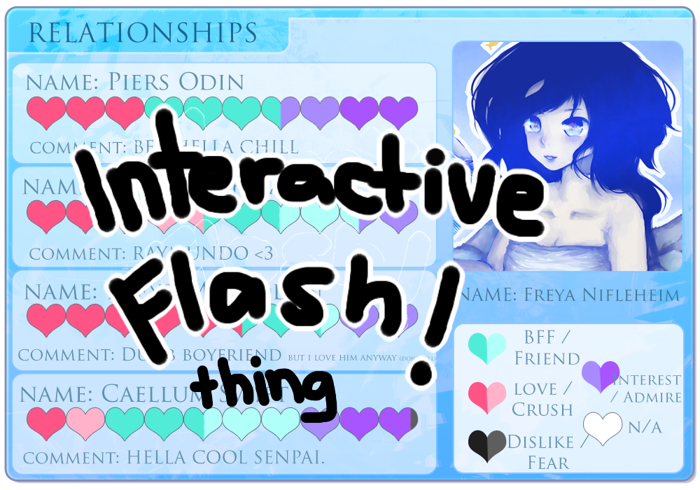 [INTERACTIVE] AS: Freya's Relationship Card