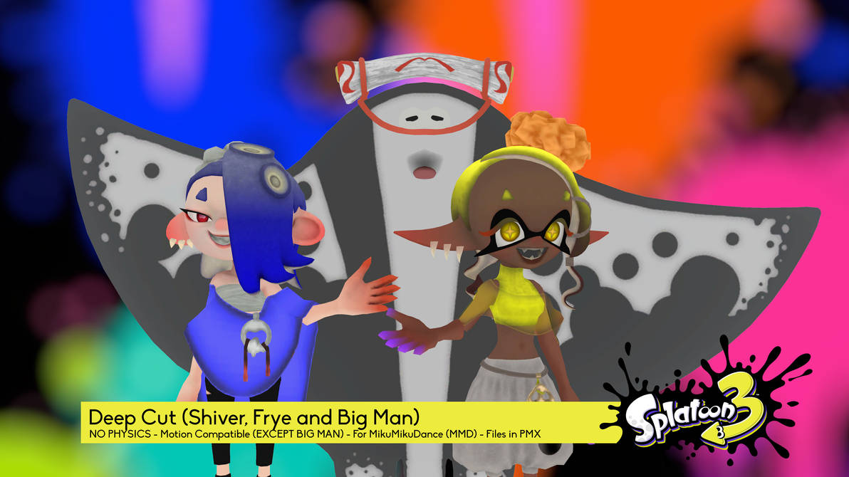 MMD Splatoon 3 - Deep Cut DOWNLOAD by Pikapika-2000 on DeviantArt