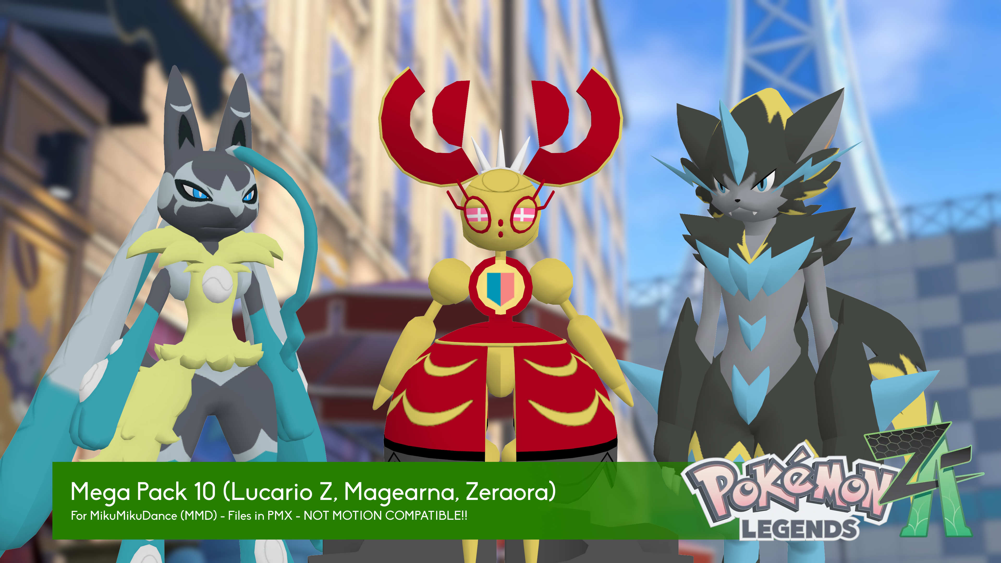 MMD - Pokemon Legends Z-A - Mega Pack 10 by Pikapika-2000 on DeviantArt