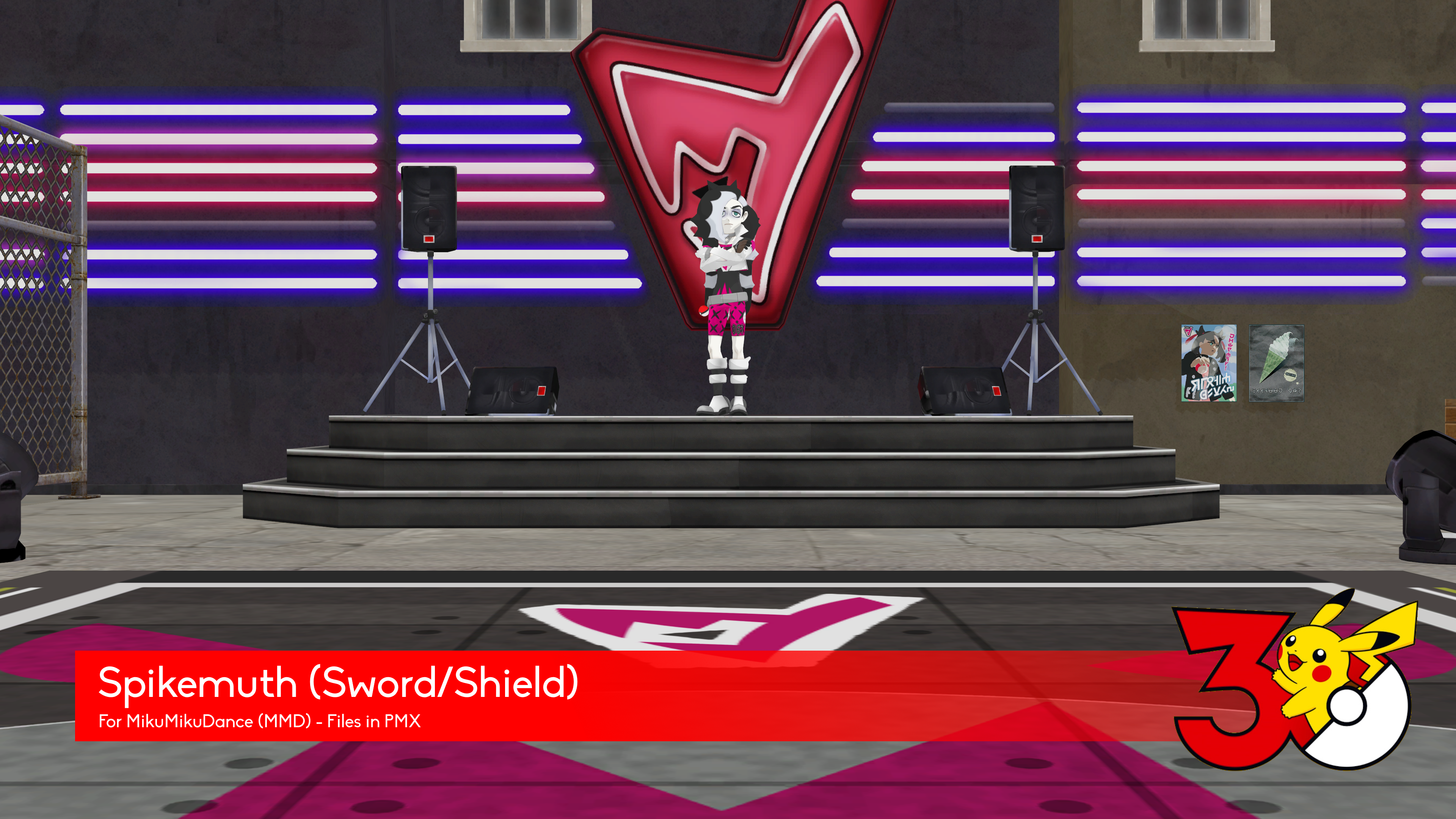 MMD - Pokemon Stages - Spikemuth (30th Anni) by Pikapika-2000 on DeviantArt