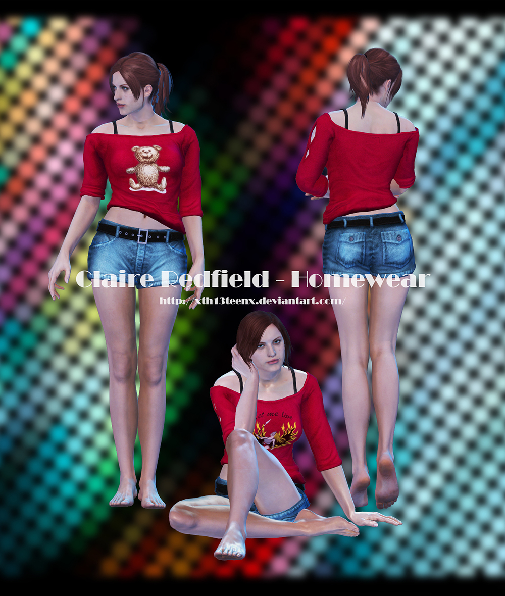 Fan Model - Claire Redfield Homewear