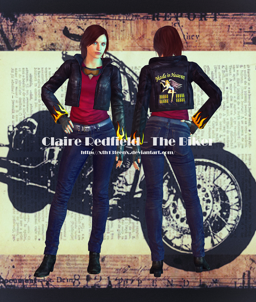 Fan Model - Claire Redfield The Biker