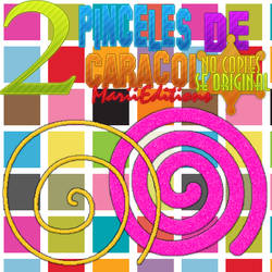 Pinceles De Caracol -Marii-