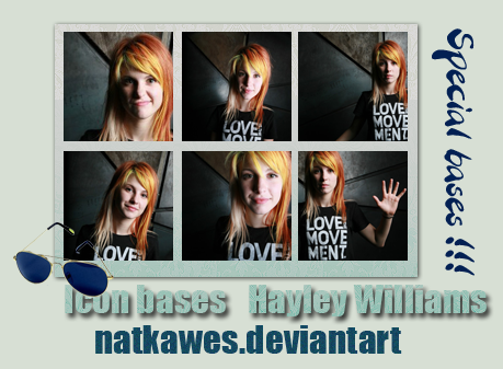 Icon bases - Hayley Williams