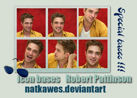 Icon bases - Robert Pattinson