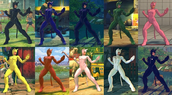 SSF4 Mod - Cammy Catwoman v3 (with Tail)