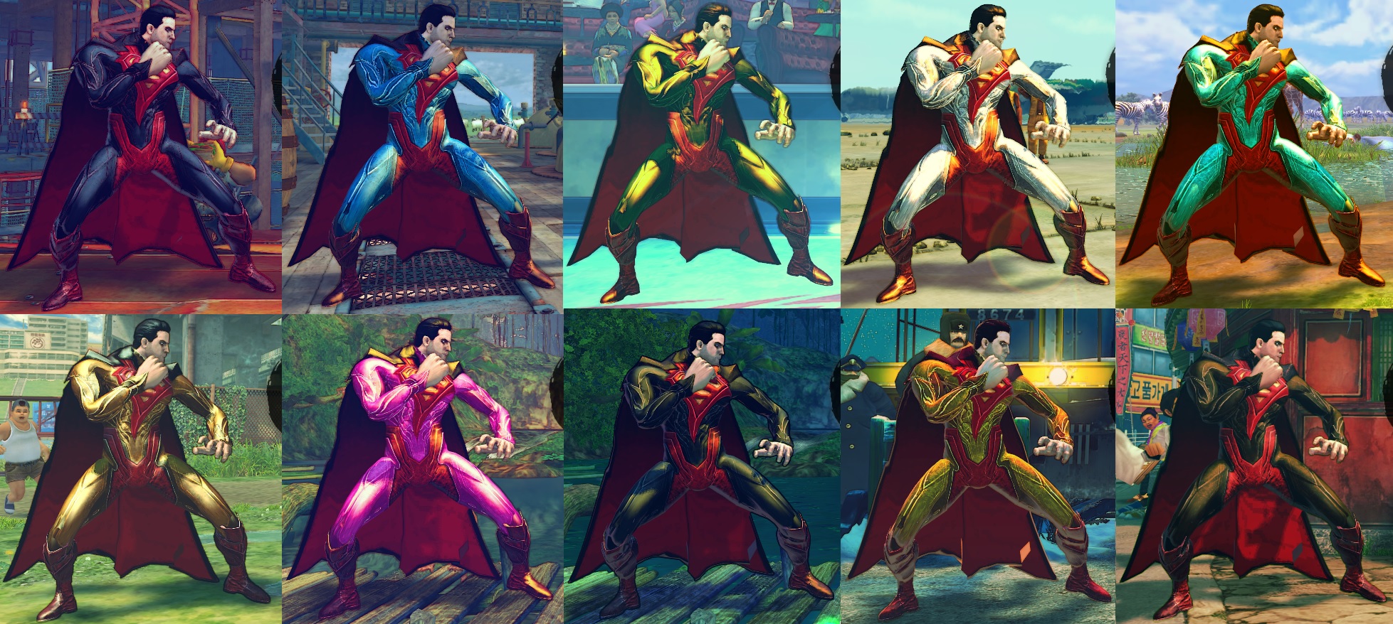 USF4 Mod - M. Bison (Dictator): Regime Superman