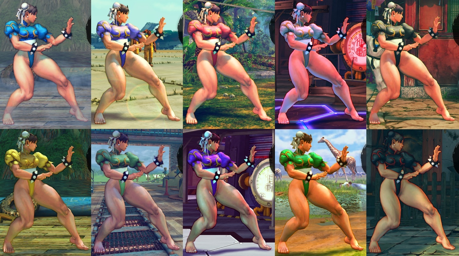 Chun Li Topless