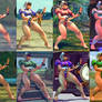 USF4 Mod - Chun Li Skirtless