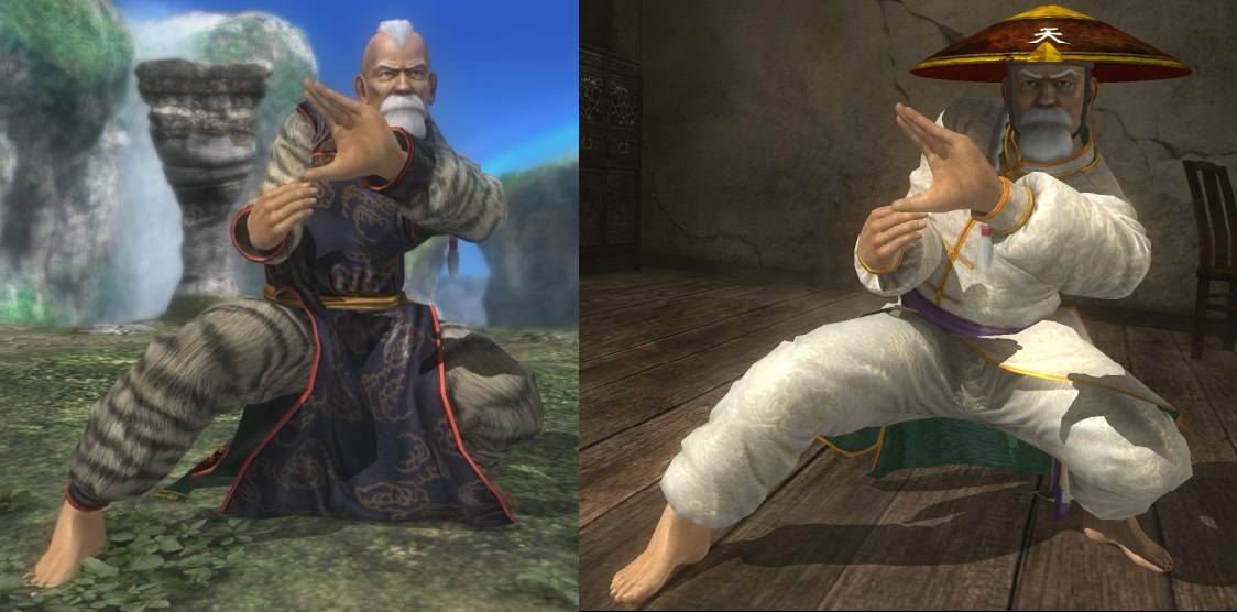 DoA5 Mod - Gen Fu Barefooted