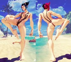 SFV Mod - Juri V Bikini