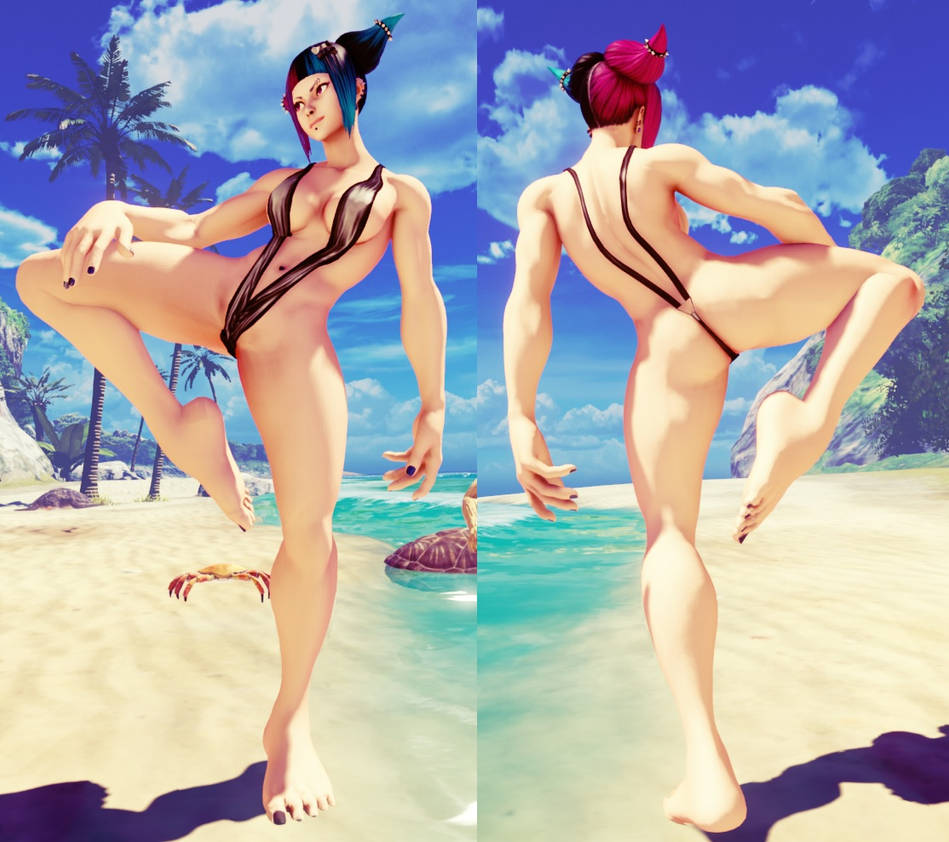 SFV Mod - Juri V Bikini by SegadorMods on DeviantArt.