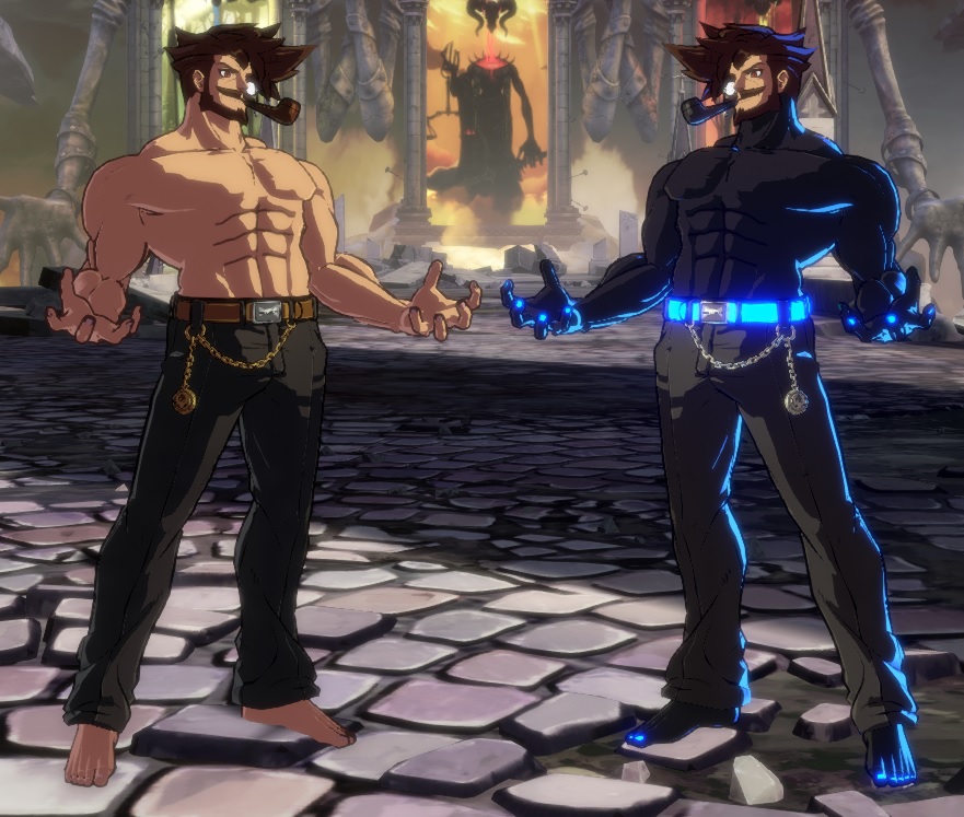 GGS Mod - Slayer Shirtless Barefooted