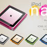 iPod nano Multi-Touch + PSD.