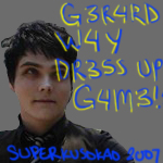 Gerard Way Dress Up Game