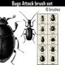 Bugs Attack Brush Set