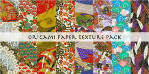 Origami paper texture pack