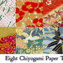 Chiyogami paper texture pack